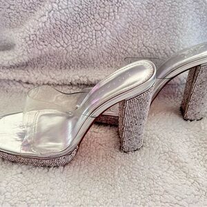 Rhinestone heels
